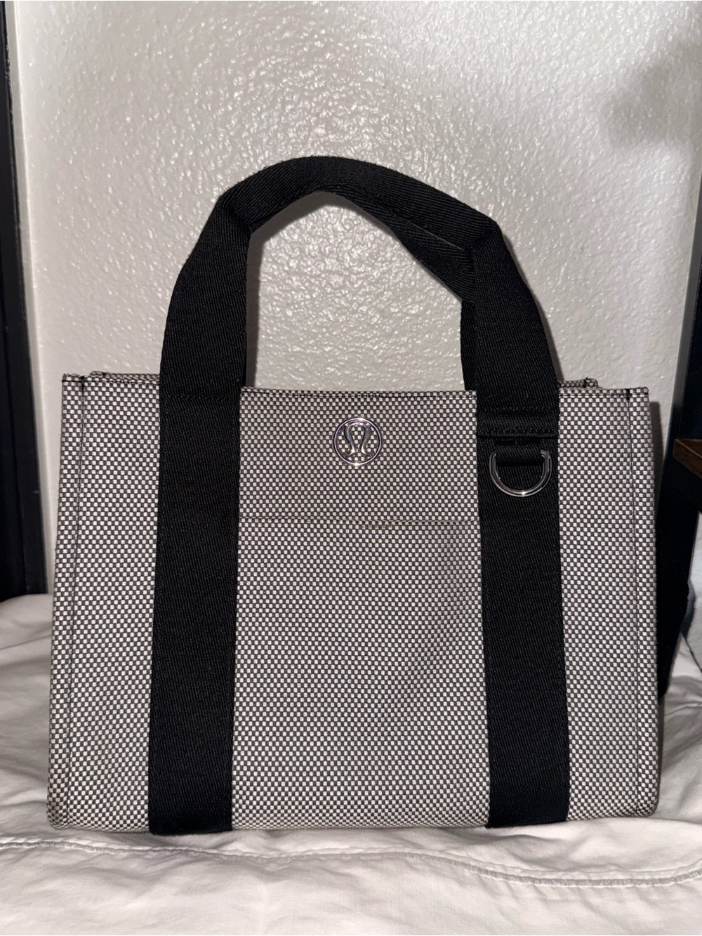 LuLuLemon Two-Tone Canvas Tote Bag Mini 4.5L